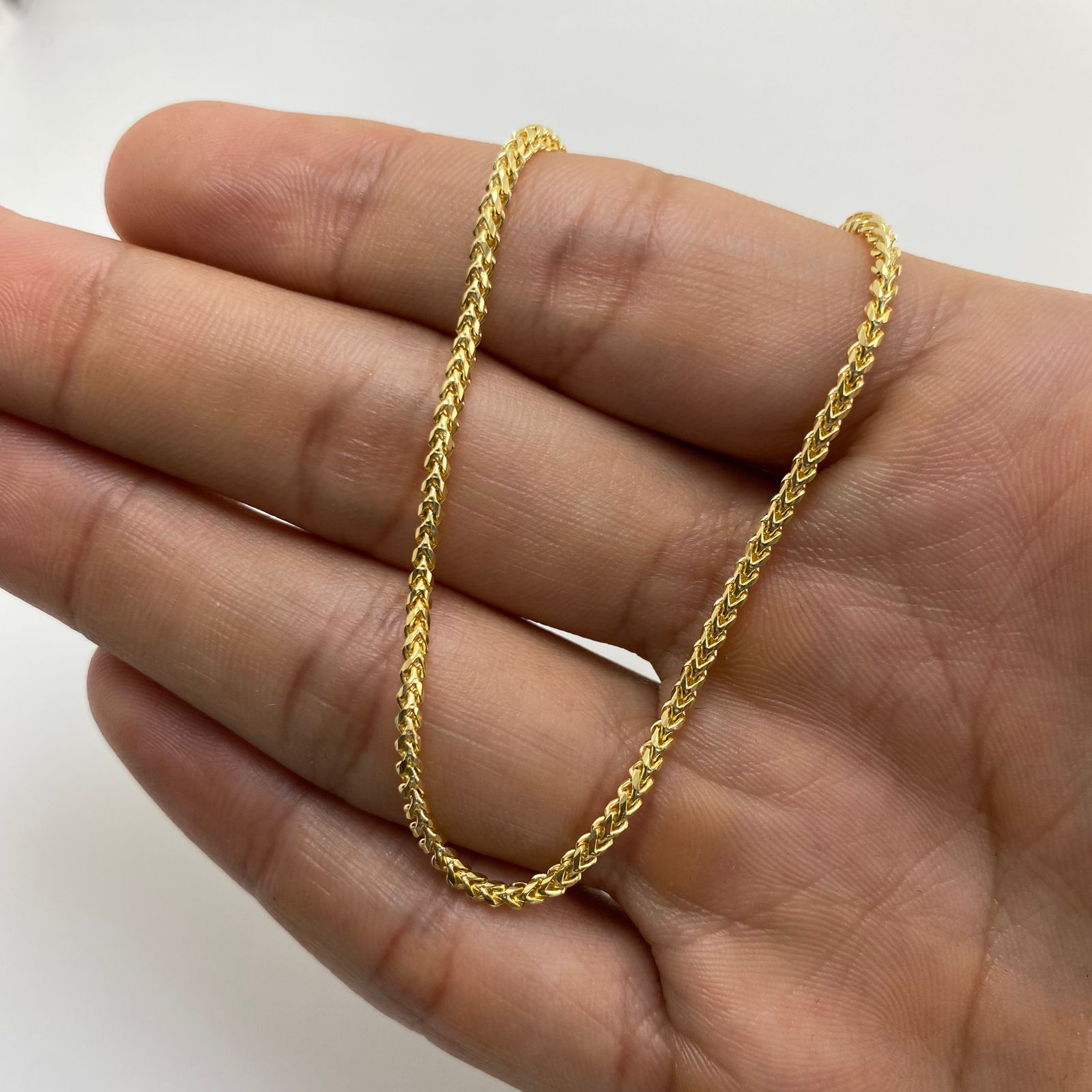 Pulso It franco Oro amarillo 18k +1 / 5,6 Gr / 2,0 mm / 21,5 Cm